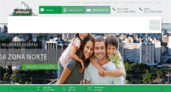 Desktop Screenshot of imobiliariasarandi.com.br