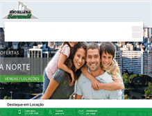 Tablet Screenshot of imobiliariasarandi.com.br